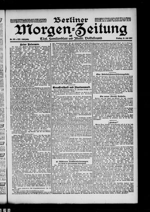 Berliner Morgen-Zeitung vom 12.07.1907