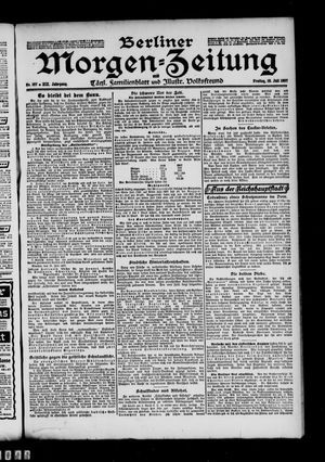 Berliner Morgen-Zeitung vom 19.07.1907
