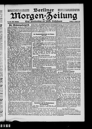 Berliner Morgen-Zeitung vom 09.08.1907