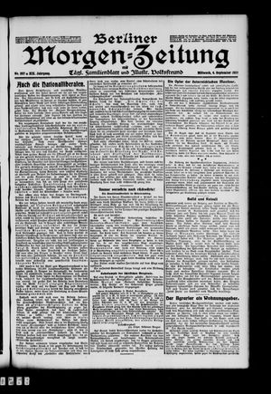 Berliner Morgen-Zeitung vom 04.09.1907