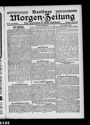Berliner Morgen-Zeitung vom 15.10.1907