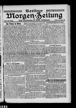 Berliner Morgen-Zeitung on Nov 15, 1907