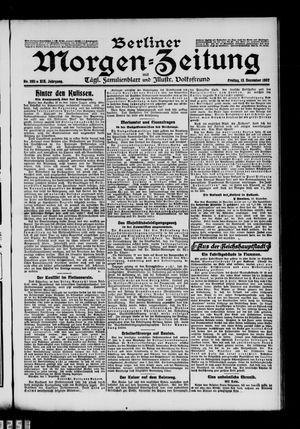 Berliner Morgen-Zeitung vom 13.12.1907
