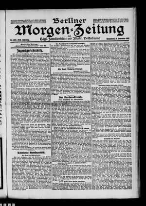 Berliner Morgen-Zeitung on Dec 21, 1907