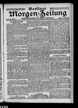 Berliner Morgenzeitung on Feb 12, 1908