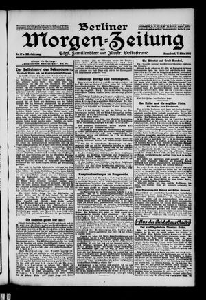 Berliner Morgenzeitung vom 07.03.1908