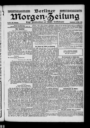Berliner Morgenzeitung vom 21.03.1908