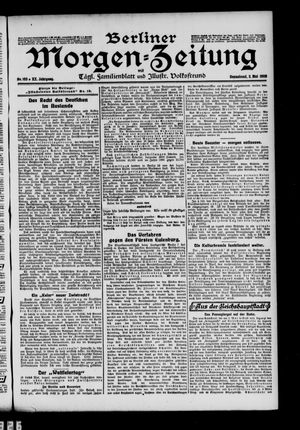 Berliner Morgen-Zeitung vom 02.05.1908