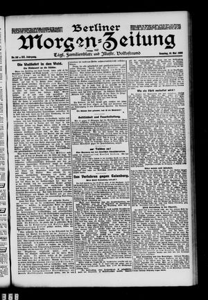 Berliner Morgen-Zeitung vom 10.05.1908
