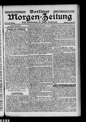 Berliner Morgen-Zeitung vom 16.05.1908