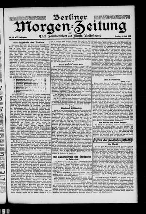 Berliner Morgen-Zeitung vom 05.06.1908