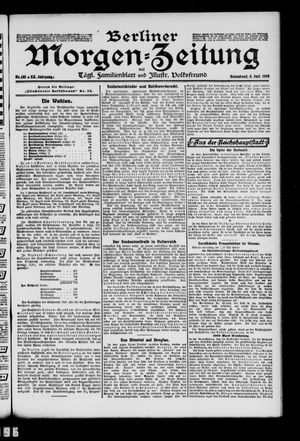Berliner Morgen-Zeitung vom 06.06.1908