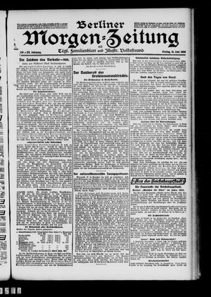 Berliner Morgen-Zeitung vom 12.06.1908