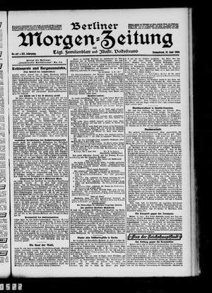 Berliner Morgen-Zeitung vom 13.06.1908