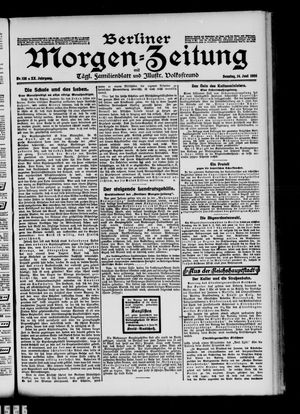Berliner Morgen-Zeitung vom 14.06.1908