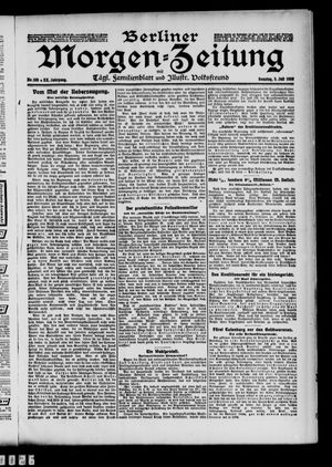 Berliner Morgen-Zeitung vom 05.07.1908