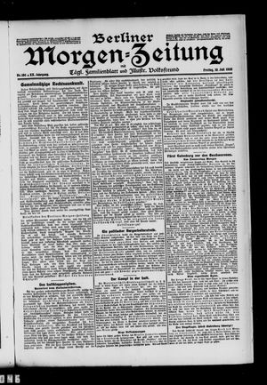 Berliner Morgen-Zeitung vom 10.07.1908