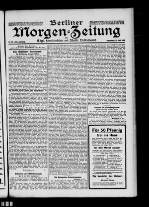 Berliner Morgen-Zeitung vom 25.07.1908