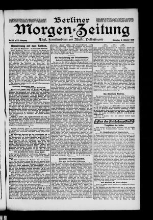 Berliner Morgen-Zeitung vom 06.10.1908