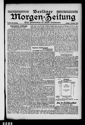 Berliner Morgen-Zeitung vom 01.11.1908