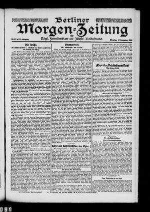 Berliner Morgen-Zeitung vom 17.11.1908