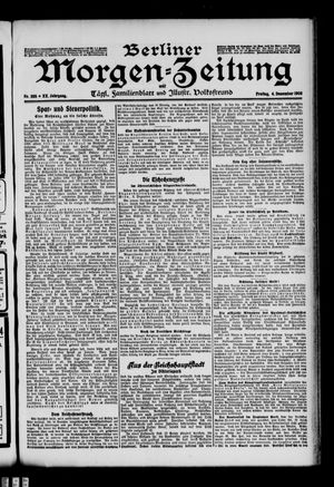 Berliner Morgen-Zeitung vom 04.12.1908
