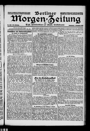 Berliner Morgen-Zeitung vom 05.12.1908