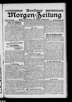 Berliner Morgen-Zeitung vom 16.12.1908