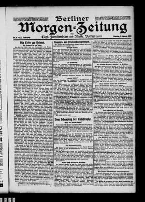 Berliner Morgenzeitung vom 03.01.1909