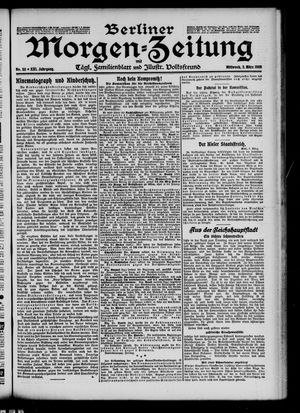 Berliner Morgen-Zeitung vom 03.03.1909
