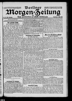 Berliner Morgenzeitung vom 06.03.1909