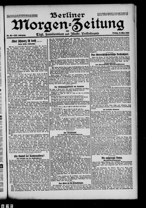 Berliner Morgen-Zeitung vom 12.03.1909
