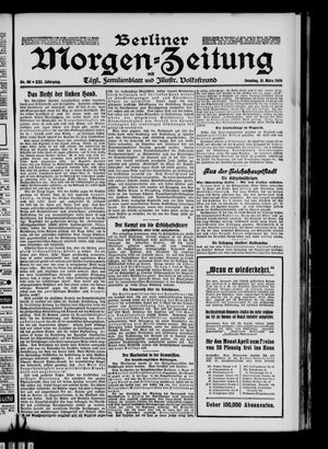 Berliner Morgen-Zeitung vom 21.03.1909