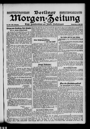 Berliner Morgen-Zeitung vom 06.05.1909