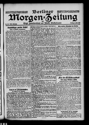 Berliner Morgen-Zeitung vom 14.05.1909