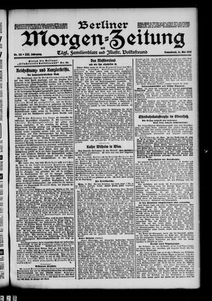 Berliner Morgen-Zeitung vom 15.05.1909
