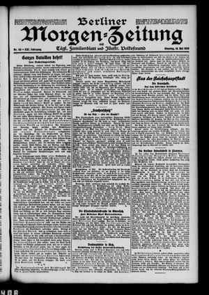Berliner Morgen-Zeitung vom 18.05.1909