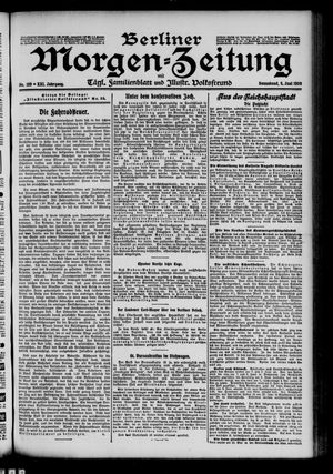 Berliner Morgen-Zeitung vom 05.06.1909