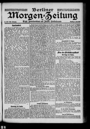Berliner Morgen-Zeitung vom 06.06.1909