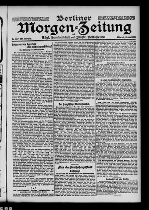 Berliner Morgen-Zeitung vom 23.06.1909