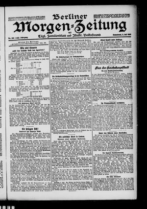 Berliner Morgen-Zeitung on Jul 3, 1909