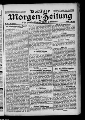 Berliner Morgen-Zeitung vom 09.07.1909