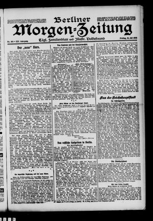 Berliner Morgen-Zeitung vom 16.07.1909