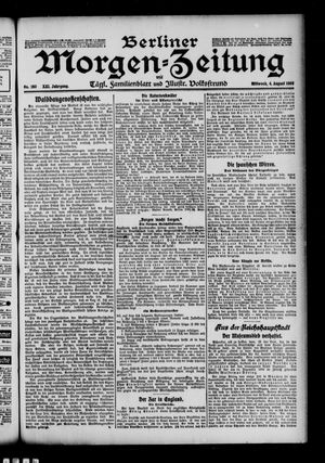 Berliner Morgen-Zeitung vom 04.08.1909