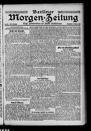 Berliner Morgen-Zeitung vom 09.10.1909