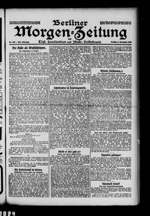 Berliner Morgen-Zeitung vom 05.11.1909