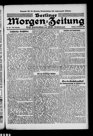 Berliner Morgen-Zeitung vom 05.12.1909