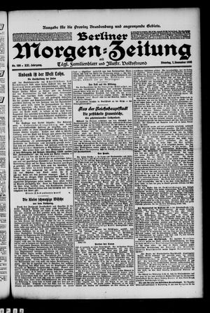 Berliner Morgen-Zeitung vom 07.12.1909