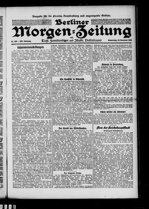 Berliner Morgen-Zeitung vom 23.12.1909