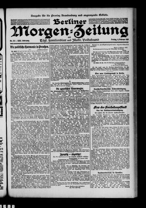 Berliner Morgen-Zeitung vom 04.02.1910